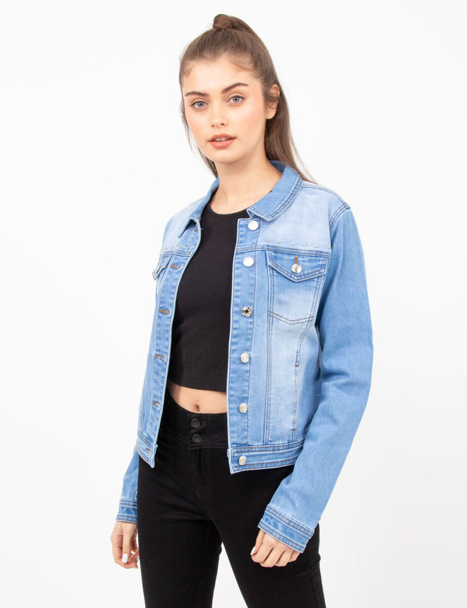 Chaqueta de Mezclilla Mujer Icono