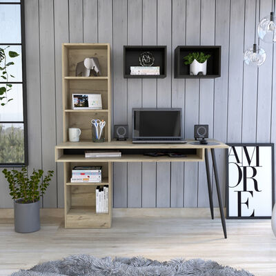 Imagen 2 del producto Escritorio TuHome Brunatti 130 Duna/Wengue