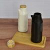 Set Alcuza Cerámica Simplit 2 Piezas Redonda 500 ml