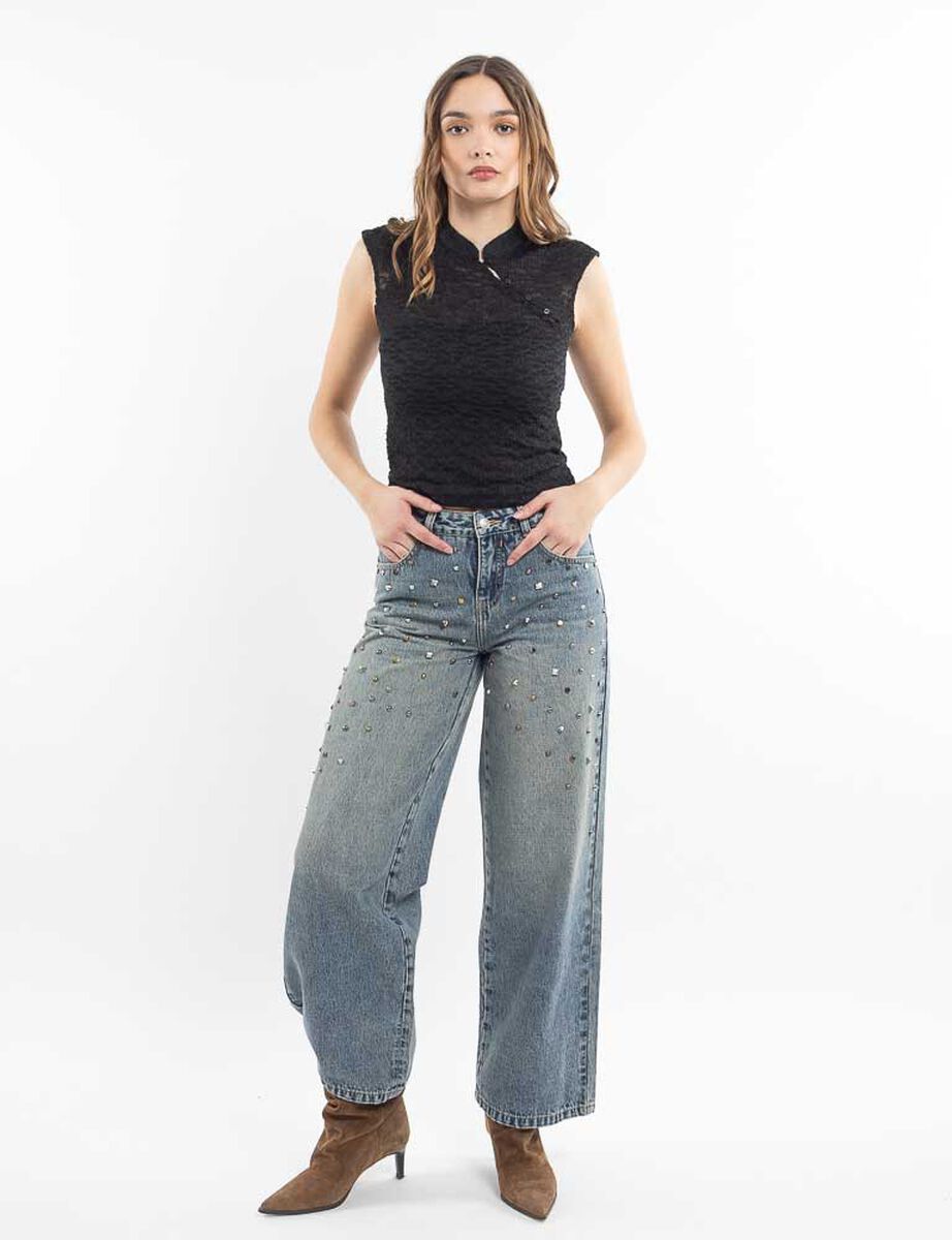 Jeans Wide Leg Mujer Icono