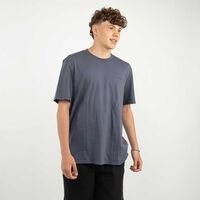 Polera Manga Corta Hombre Icono Azul, Charcoal, Verde