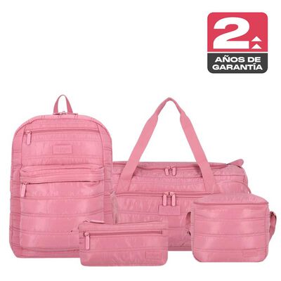 Megapack 6XT Mochila Ni&ntilde;a Xtrem Rosado
