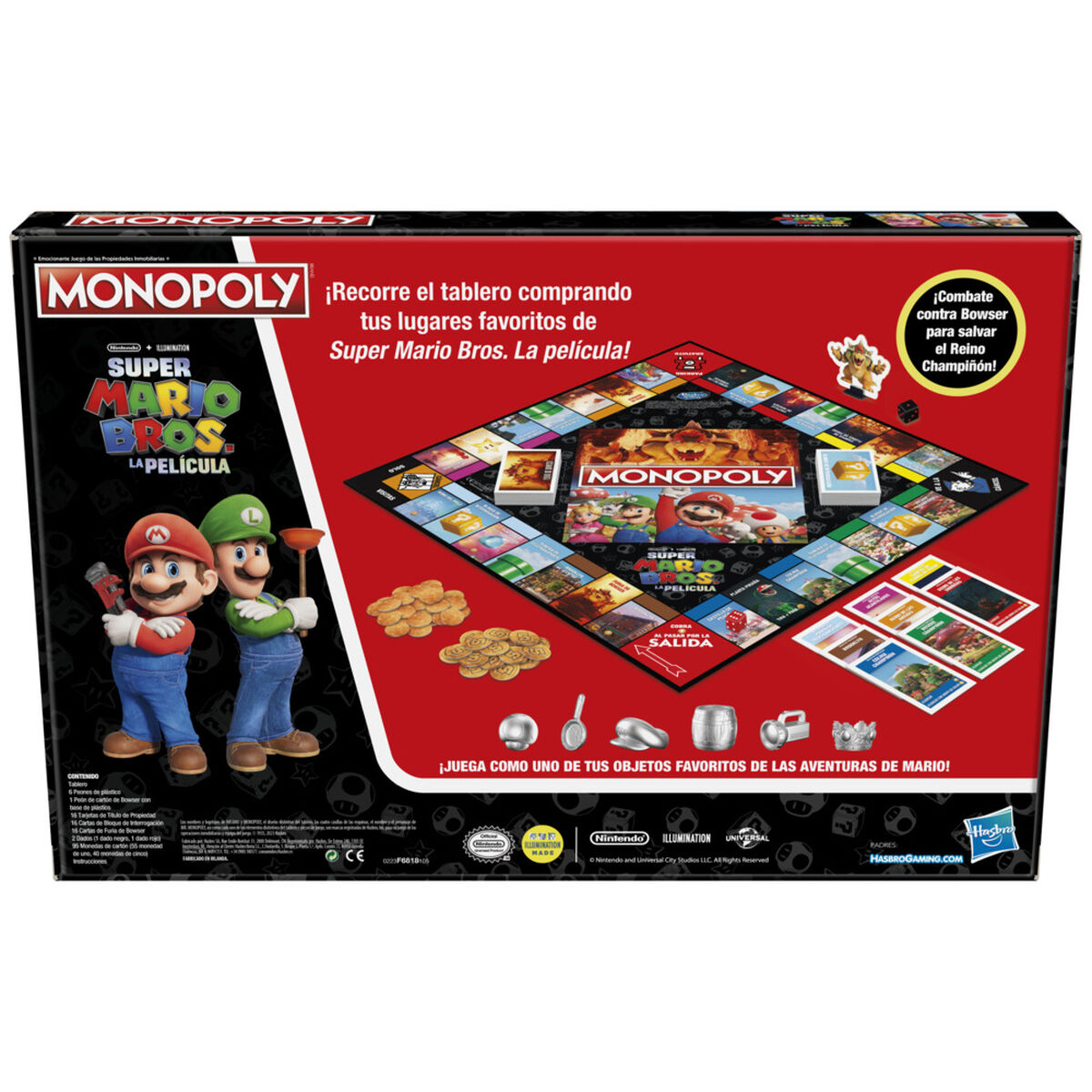 Juego de Mesa Monopoly The Super Mario Bros