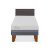 Cama Europea CIC 1,5 Plazas Excellence Plus + Respaldo Villarrica