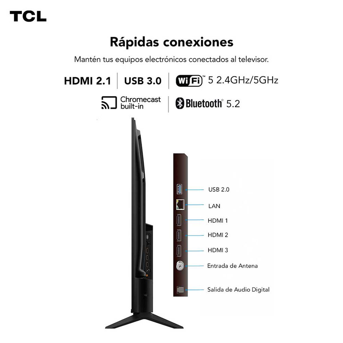 LED Smart TV 65" UHD 4K V6C TCL