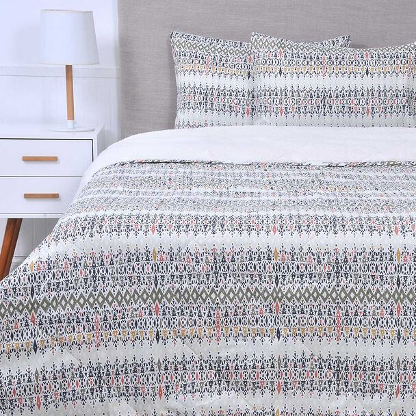 Plumón Microfibra Sherpa Mashini 2 Plazas Palma