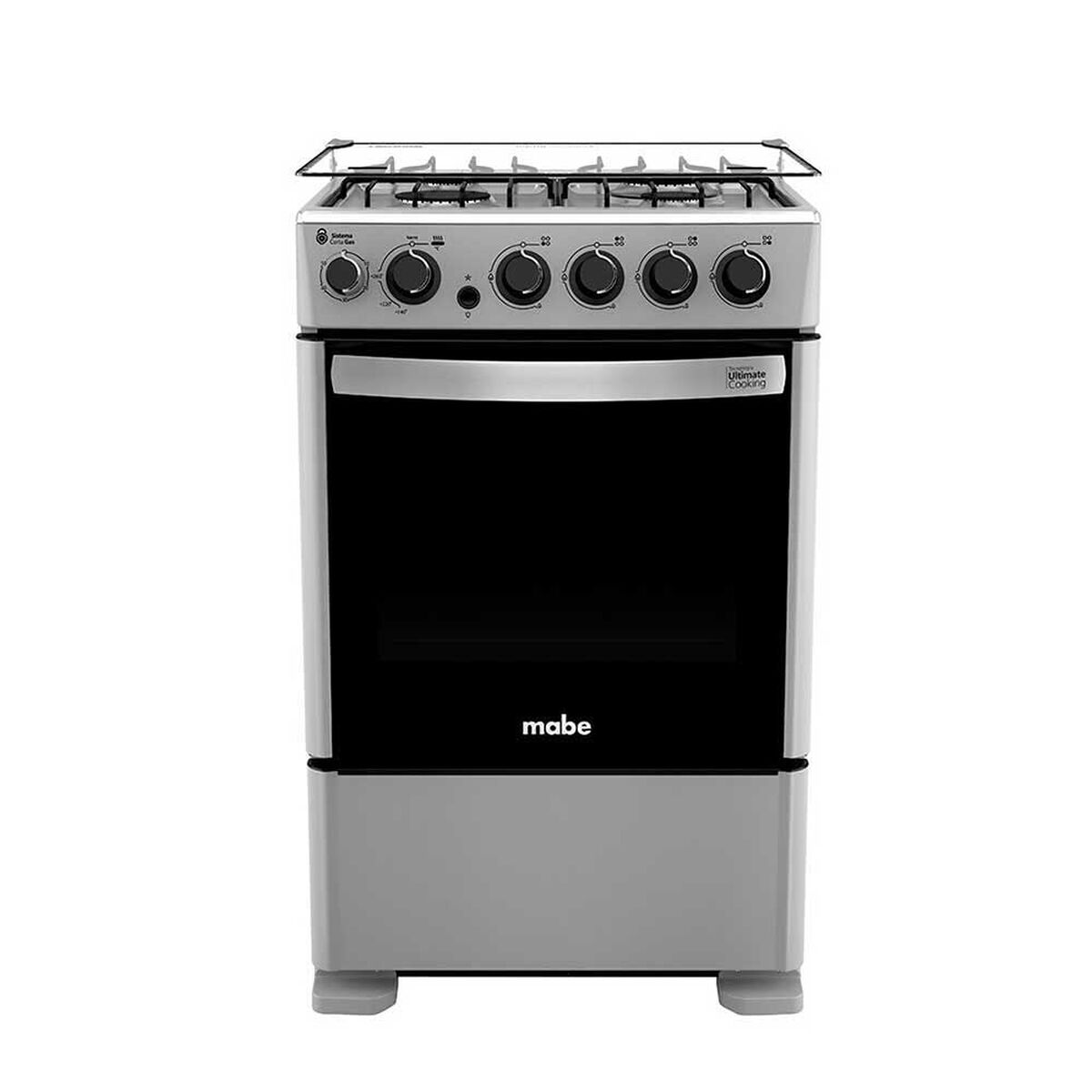 Combo Cocina a Gas Mabe CMC5530AG0 4 Quemadores + Hervidor El&eacute;ctrico Kioto Toyama 2,5 lts. + Set 4 Mugs Casanova Cer&aacute;mica Multicolor