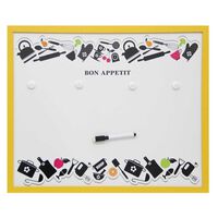 Pizarra Plástica Vgo Kitchen Amarillo 40 x 50 cm