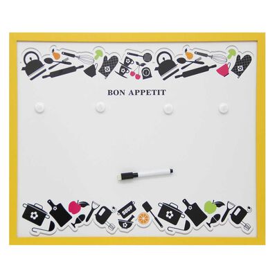 Imagen 1 del producto Pizarra Plástica Vgo Kitchen Amarillo 40 x 50 cm