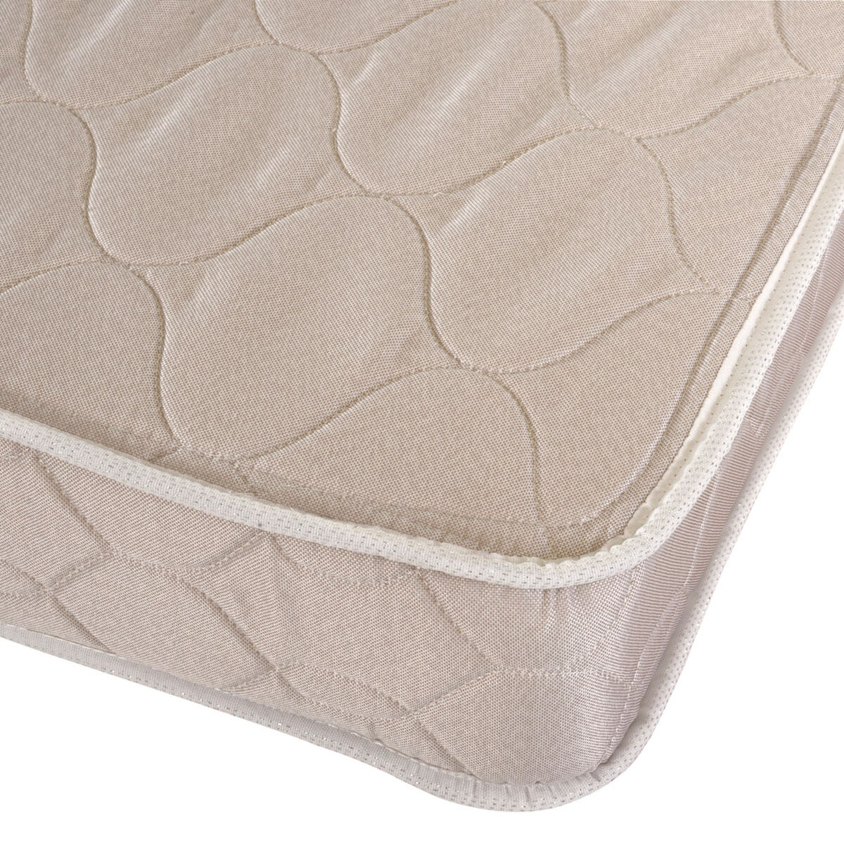 Colch&oacute;n CIC 1 Plaza Espuma Ensue&ntilde;o Beige