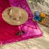 Toalla de Playa Jacquard Zibel Mora 100 x 180 cm