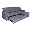 Sofá Seccional Casanova Samir Dark Grey