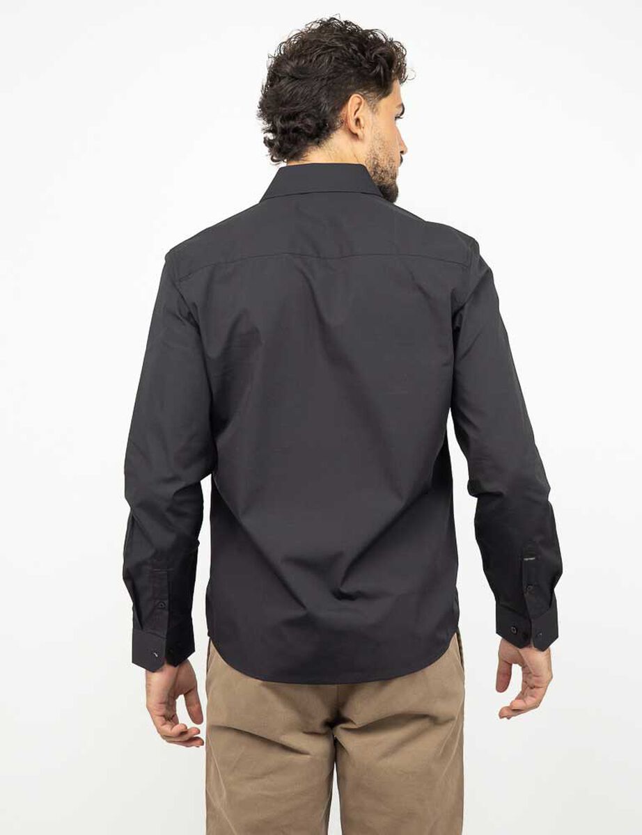 Camisa Slim Manga Larga Hombre Zibel