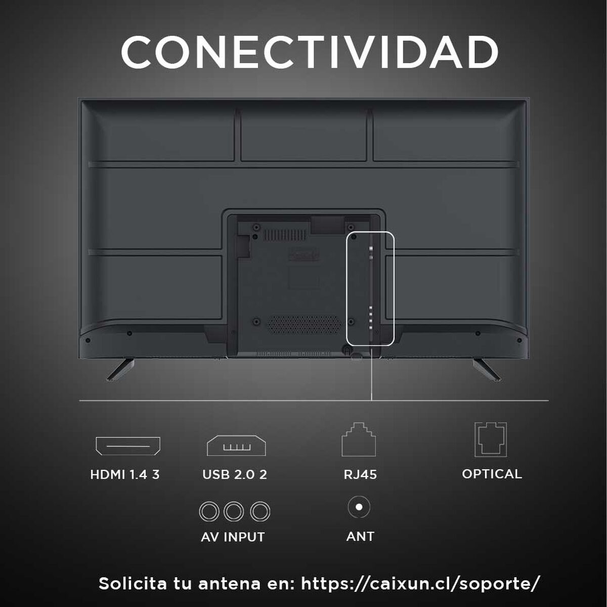 Smart TV LED 32&quot; Caixun HD Google TV C32V1HG