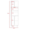 Mueble de Cocina Microondas TuHome Fendi