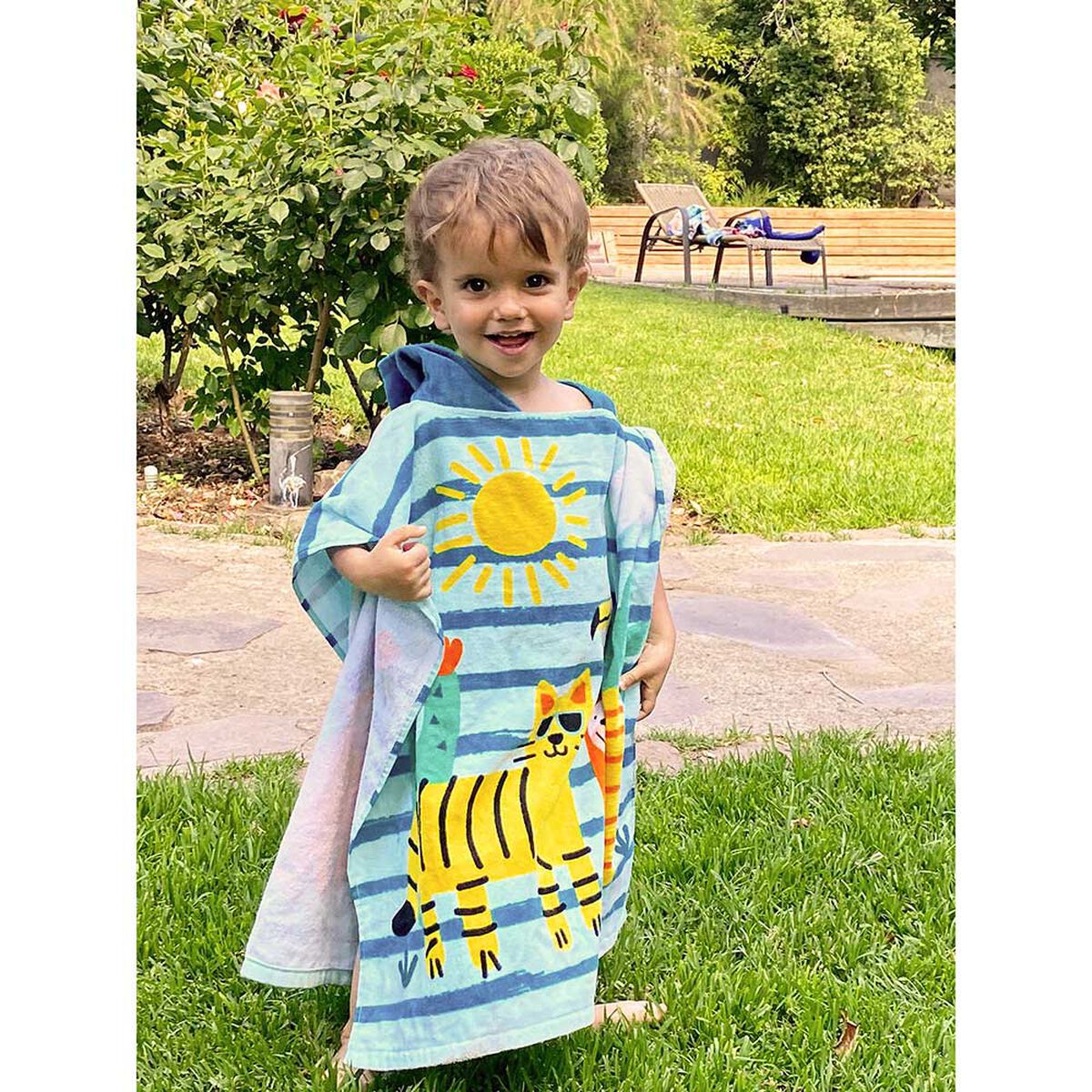 Toalla con Capucha Infantil Casanova Kids Animal 60 x 120 cm