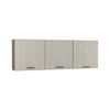 Mueble de Cocina Superior TuHome Gante 3 Puertas Rovere Niebla