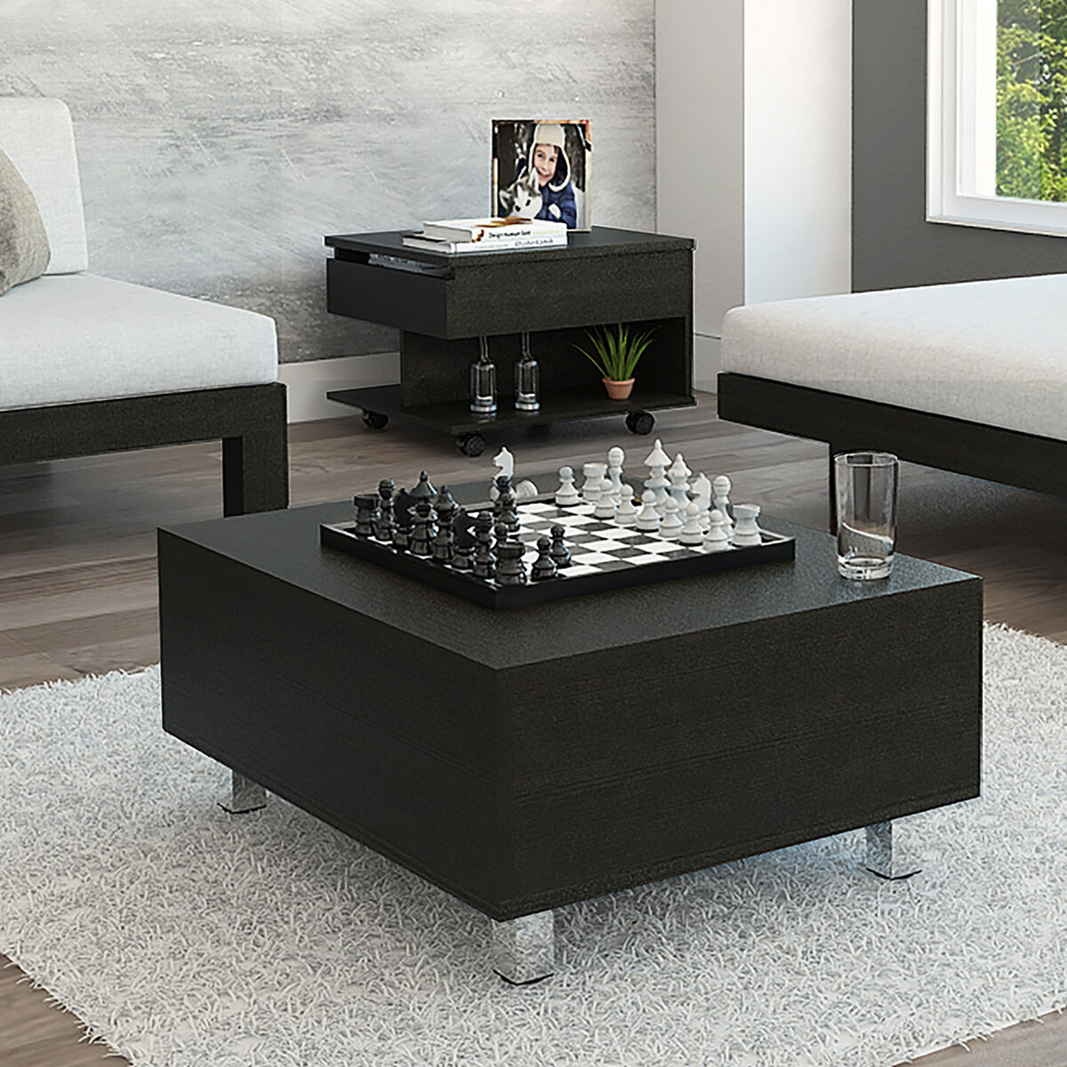 Mesa de Centro + Mesa Funcional TuHome