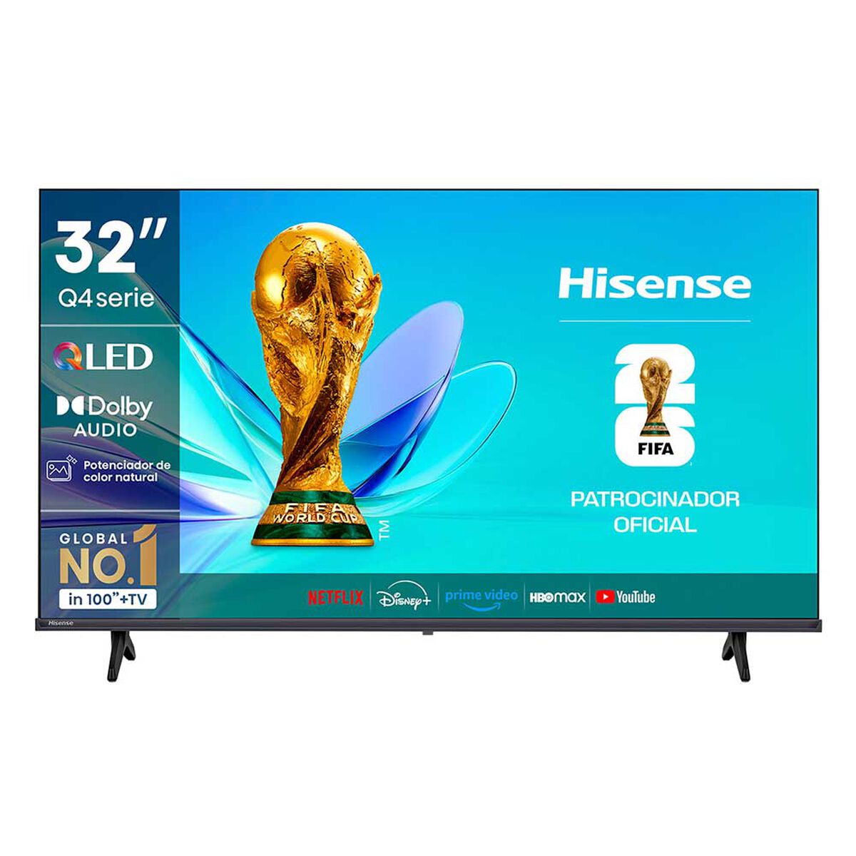Smart TV QLED 32" Hisense HD VIDAA 32Q4SV