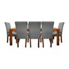 Juego de Comedor Living Factory Teka 8 Sillas Gris
