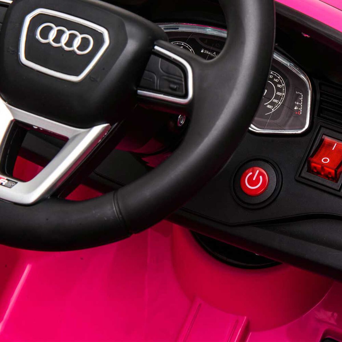 Auto Eléctrico Audi Rs Q8 Rosado Infanti