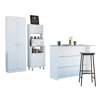 Imagen 2 del producto Mueble Cocina 54 + Barra de Cocina + Optimizador TuHome Kitchen
