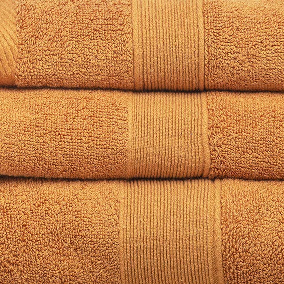 Toalla Sábana de Baño Zibel Liso 90 x 150 cm Cobre