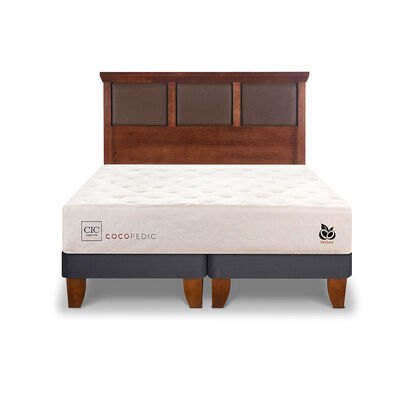Imagen 1 del producto Cama Europea CIC Base Dividida 2 Plazas Cocopedic