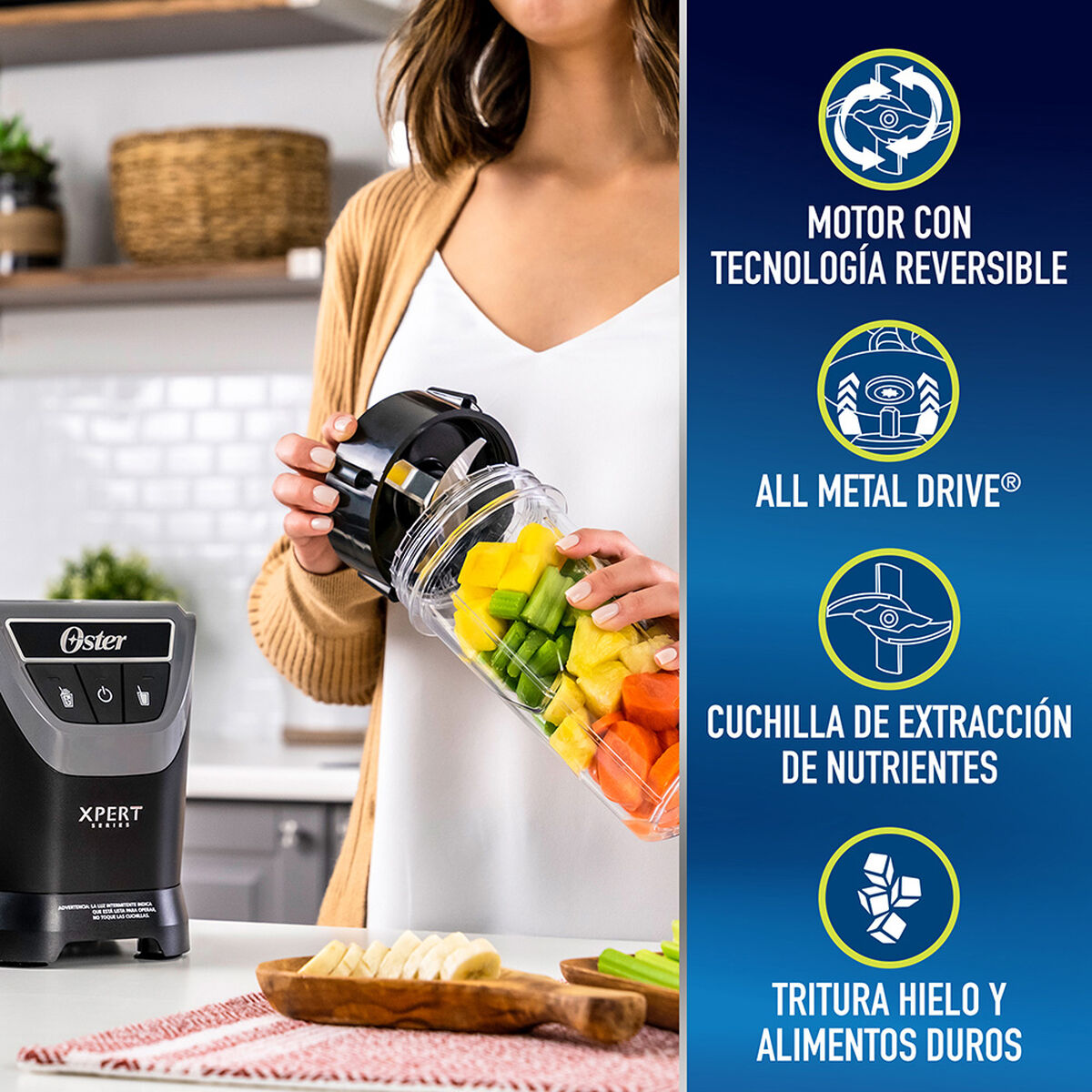 Sistema de nutrici&oacute;n Oster ActiFit+&trade; BLSTXPN7001