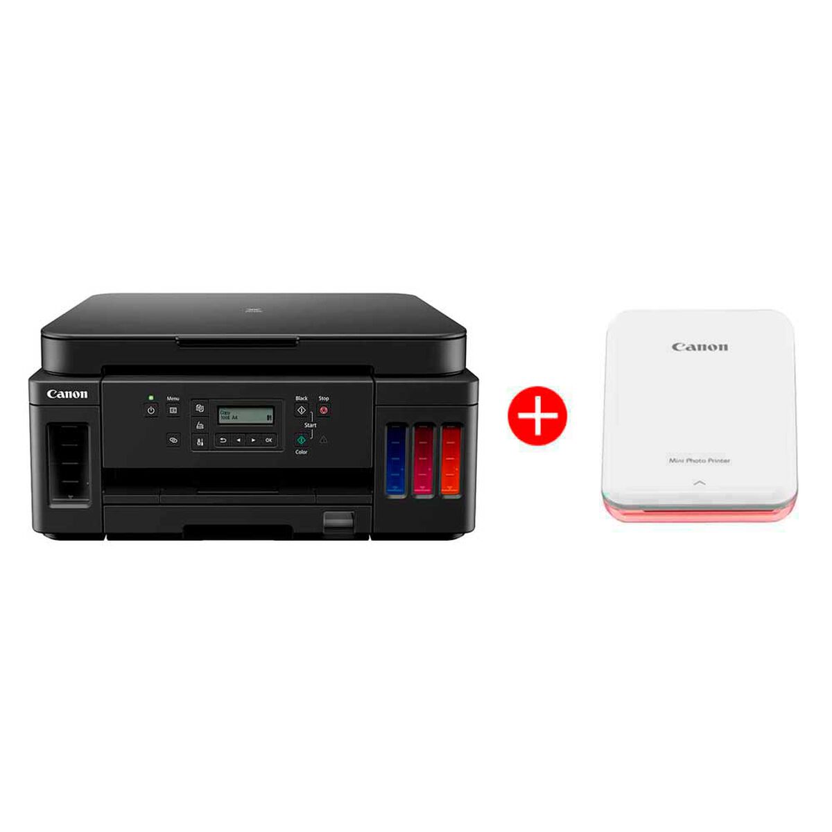 Multifuncional Canon Tinta Continua Maxify G6010 + Mini Printer Ivy