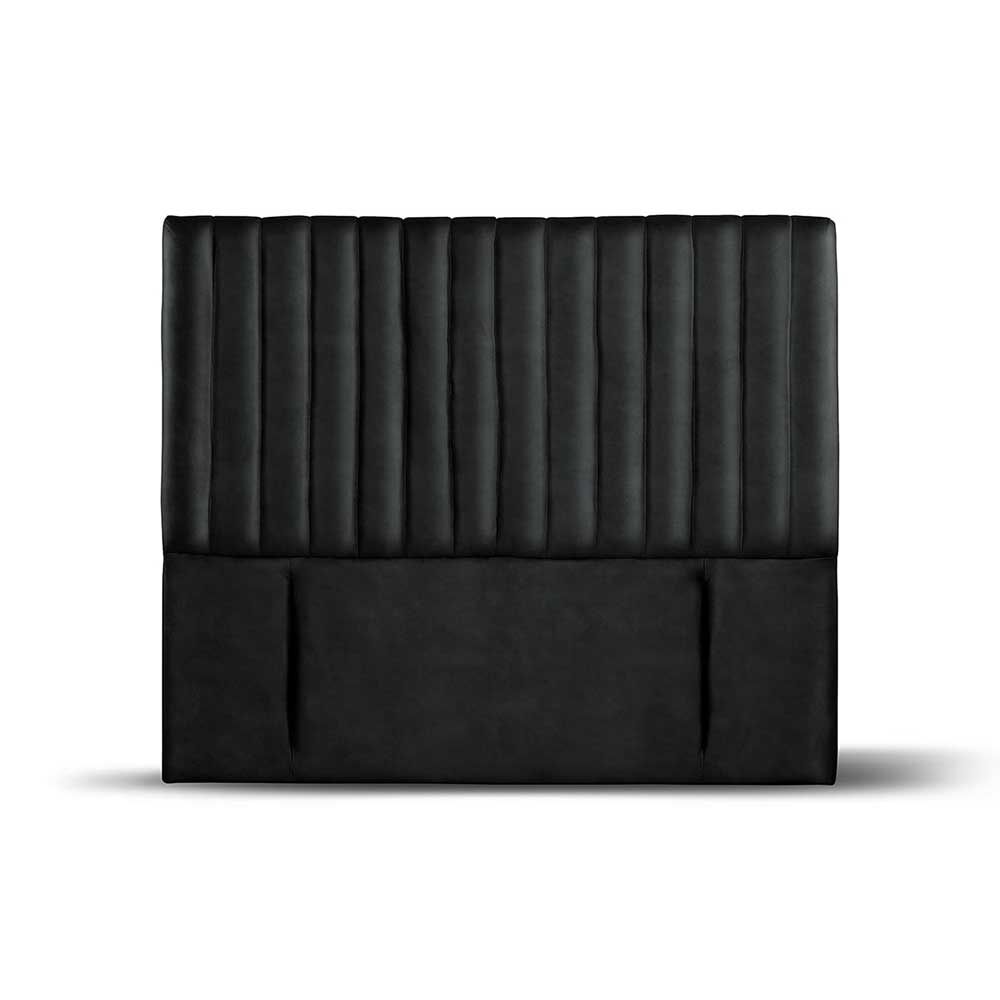 Respaldo Latam Home 2 Plazas Sorrento Cuero Negro