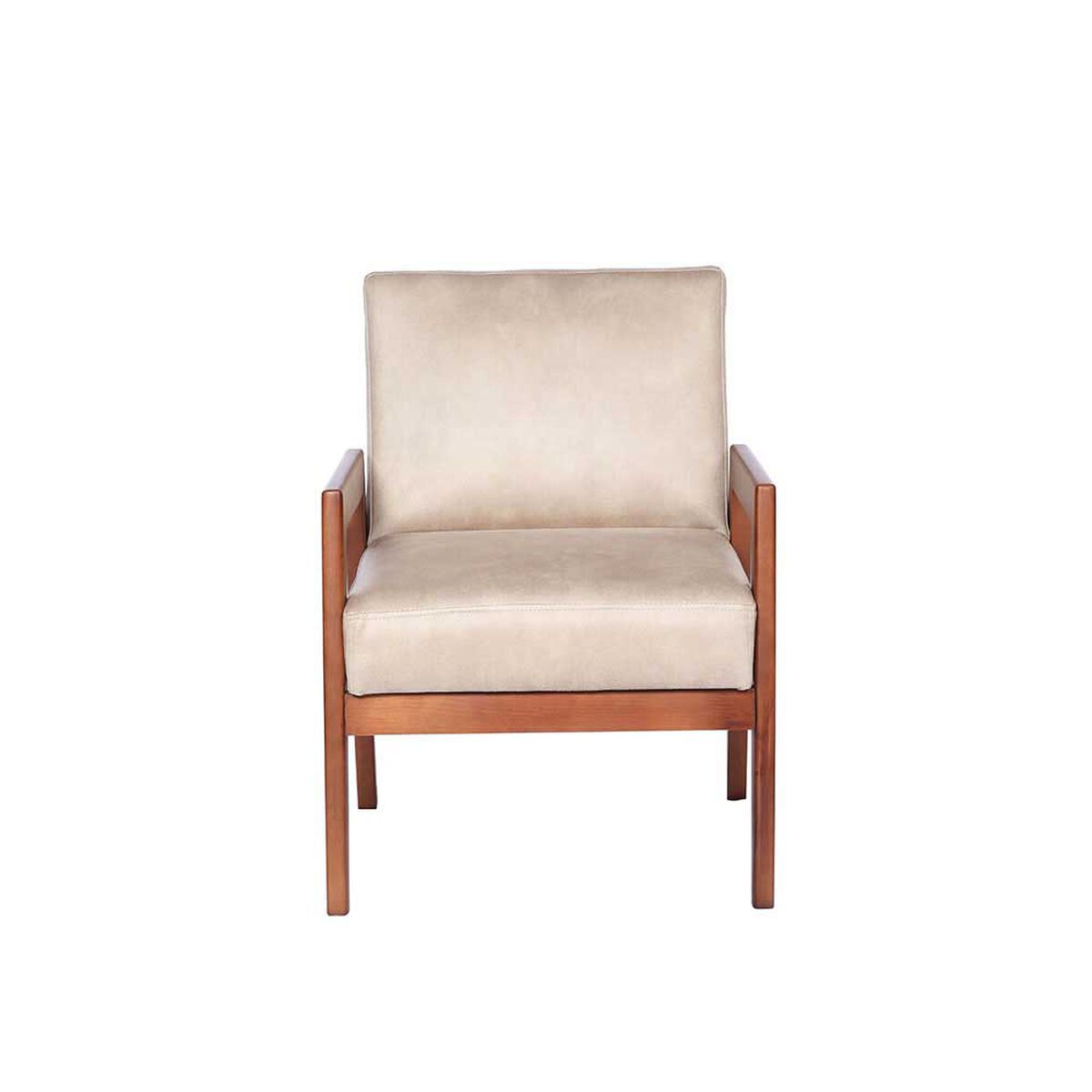 Sitial Cuero Latam Home Frankfurt Beige