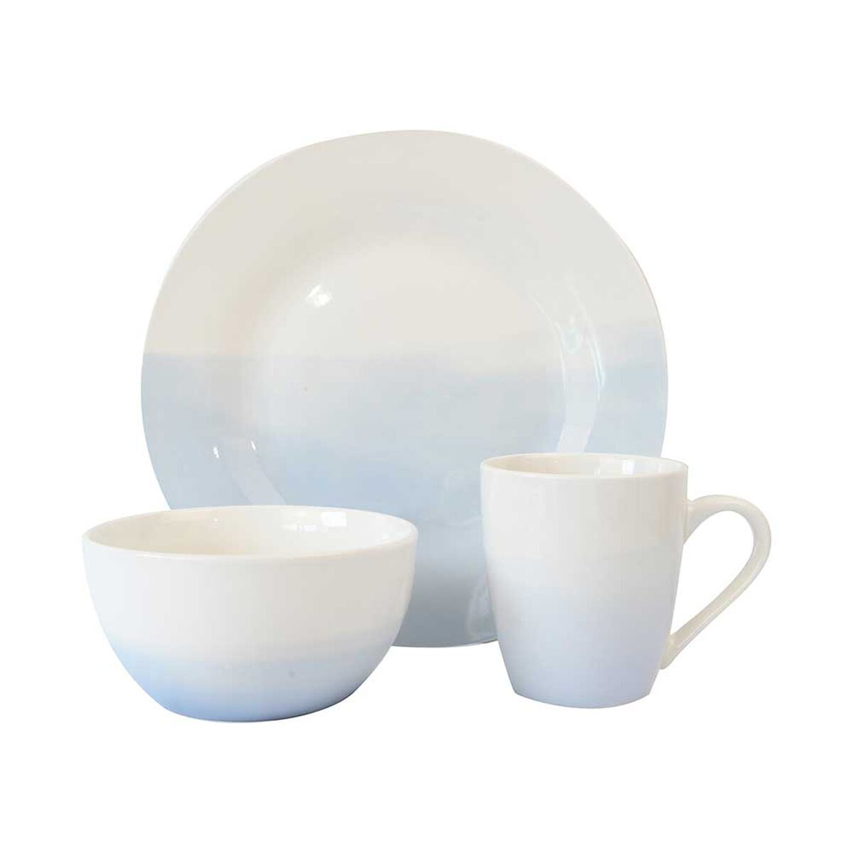 Vajilla Porcelana Doral Angelis 12 Piezas Arabella