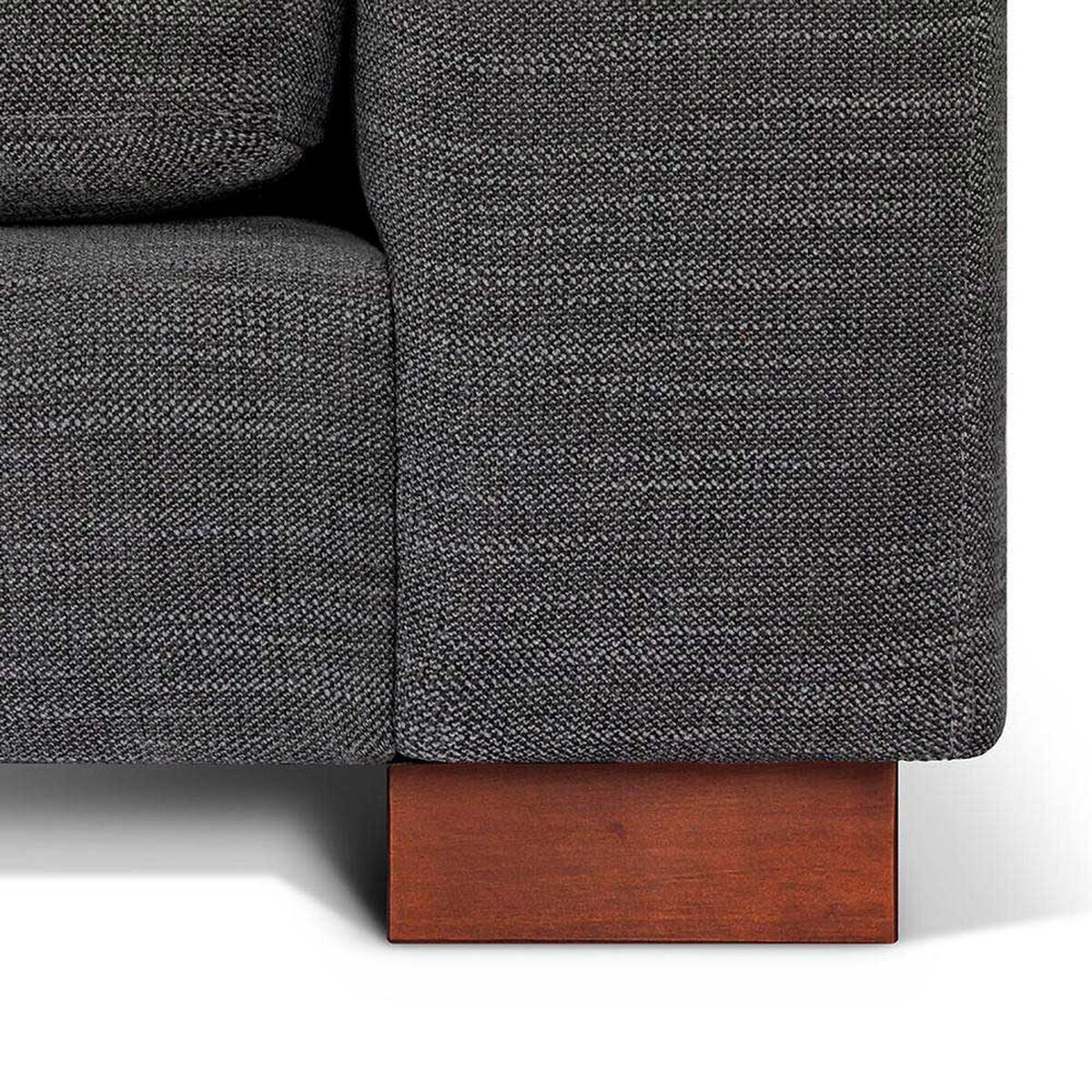 Sof&aacute; Seccional Izquierdo Rosen Copeland 3 Cuerpos Grafito