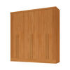 Closet Di Poretti Design New Bali 3 Cajones 6 Puertas Caf&eacute; Claro
