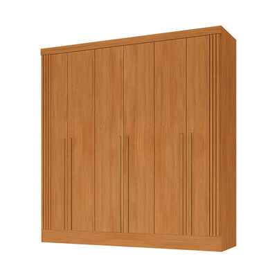 Closet Di Poretti Design New Bali 3 Cajones 6 Puertas Caf&eacute; Claro