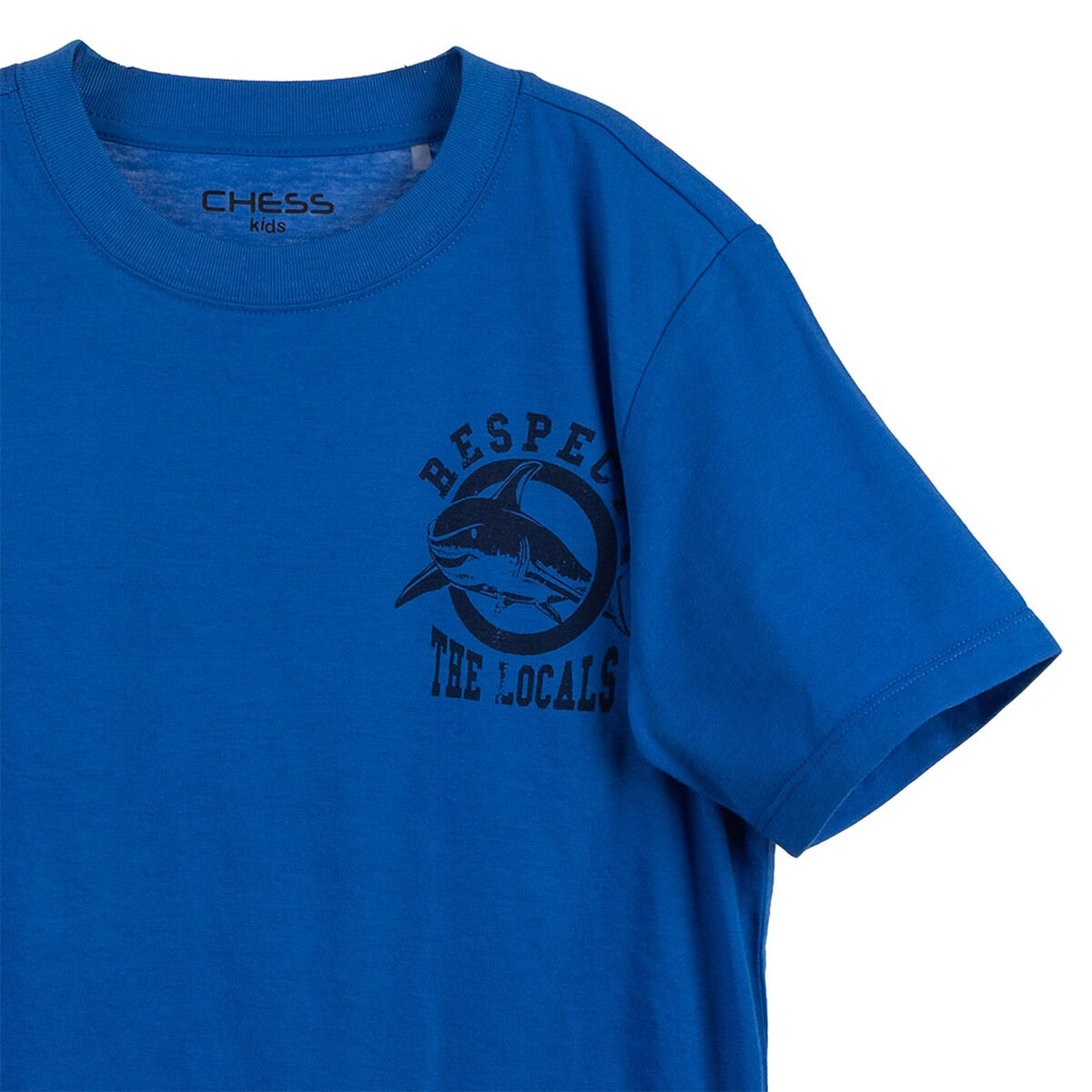Polera Manga Corta Niño Chess