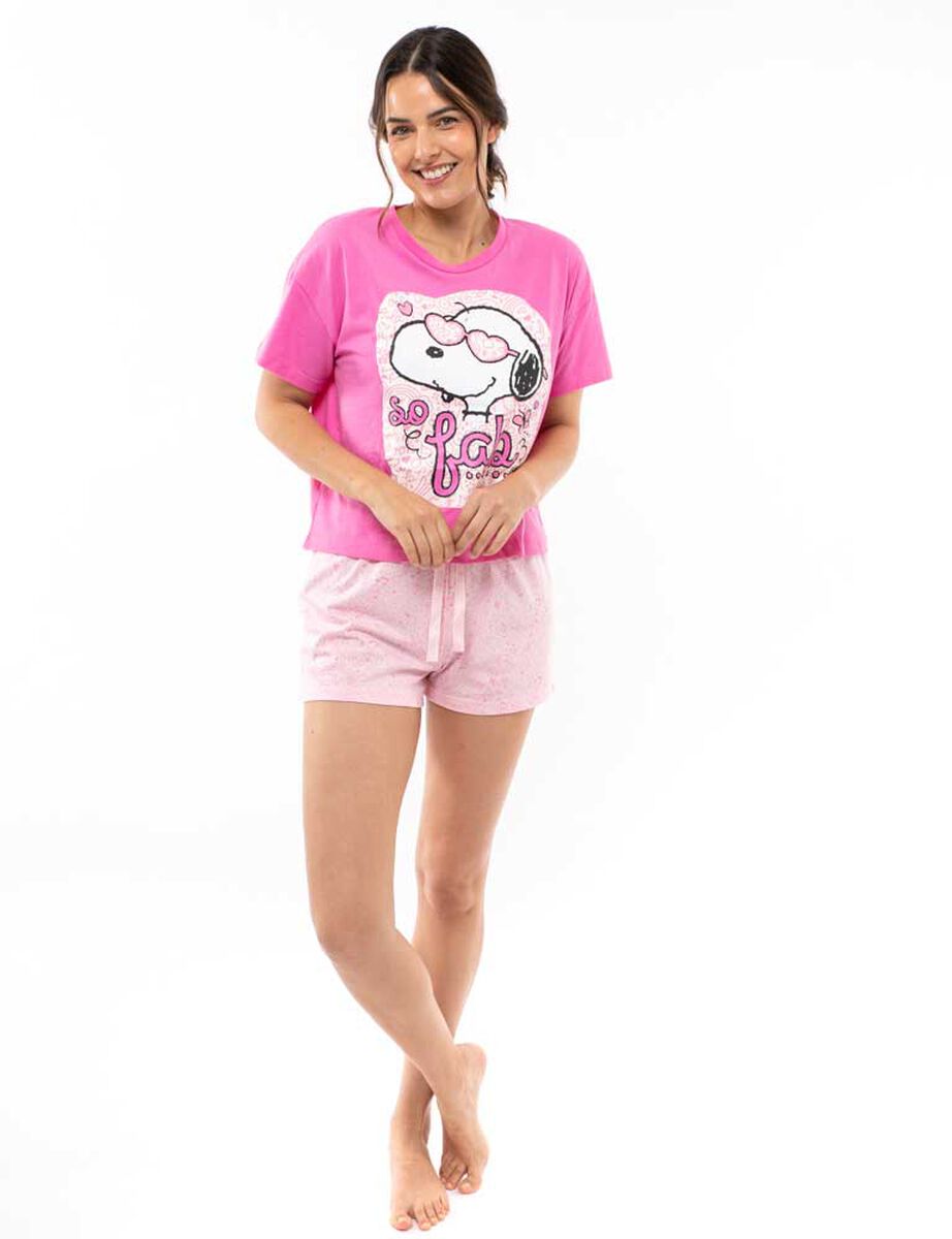 Pijama Mujer Snoopy