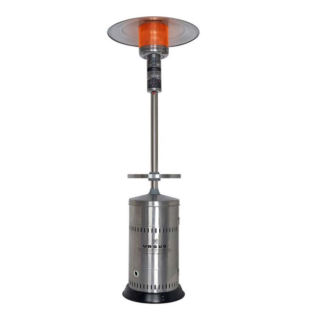 Estufa de Terraza a Gas Ursus Trotter UT 15-K Inox 15 kg.