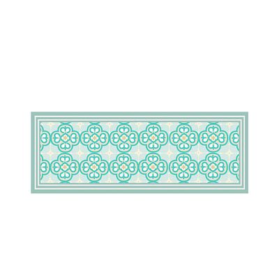 Set 2 Alfombra Davanti Arabe turquesa 45 x120 Arabe turquesa