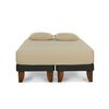 Set Sabanas CIC 144 Hilos 2 Plazas Taupe