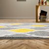 Alfombra Modalfo Florida 120 x 180 cm Amarillo