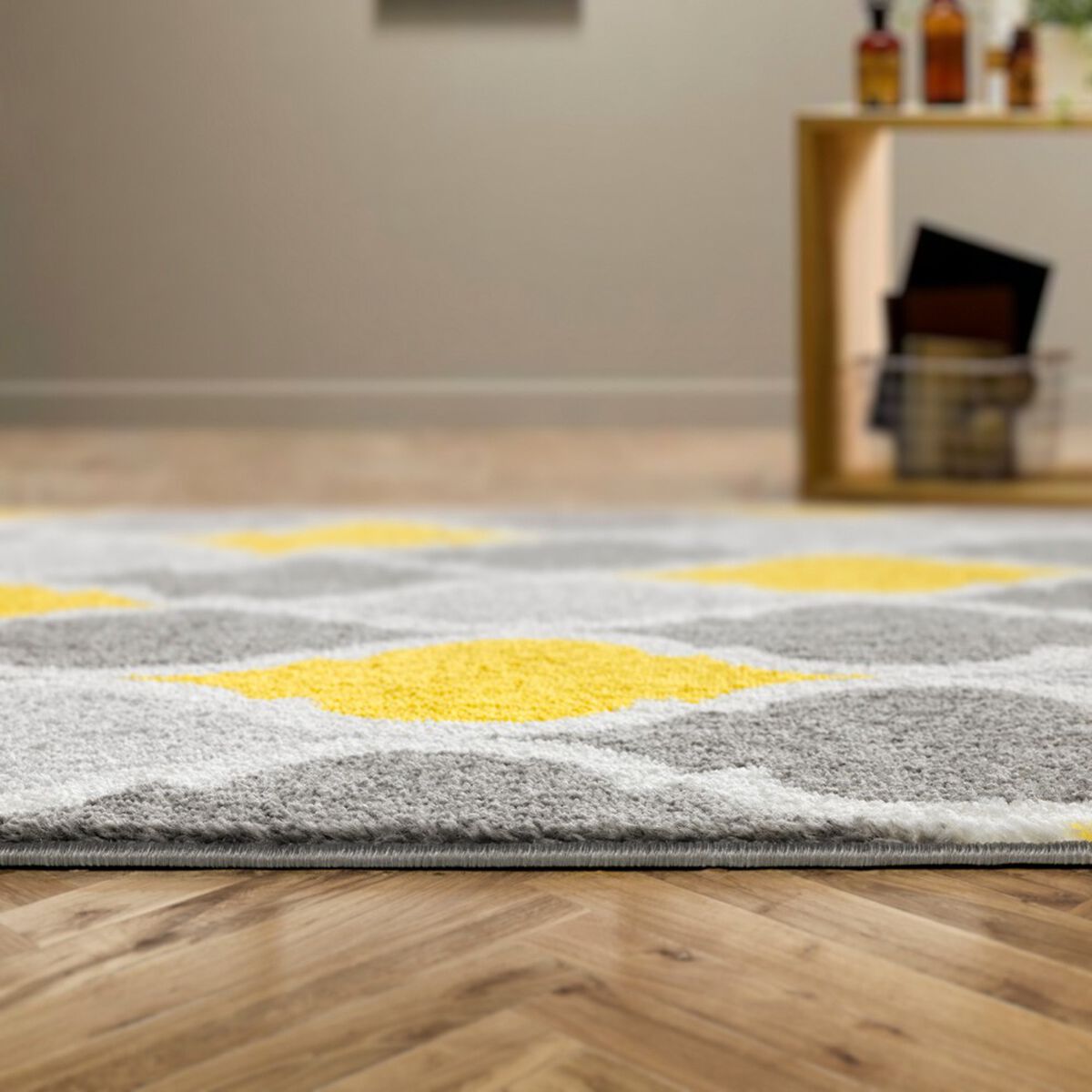 Alfombra Modalfo Florida 120 x 180 cm Amarillo