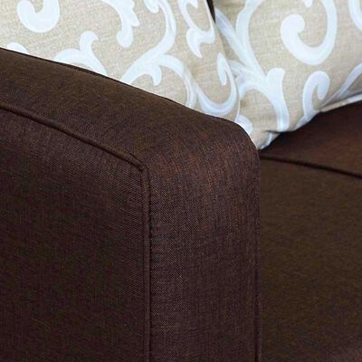 Imagen 2 del producto Sofá Elegant Detail Indiana 3 Cuerpos Café