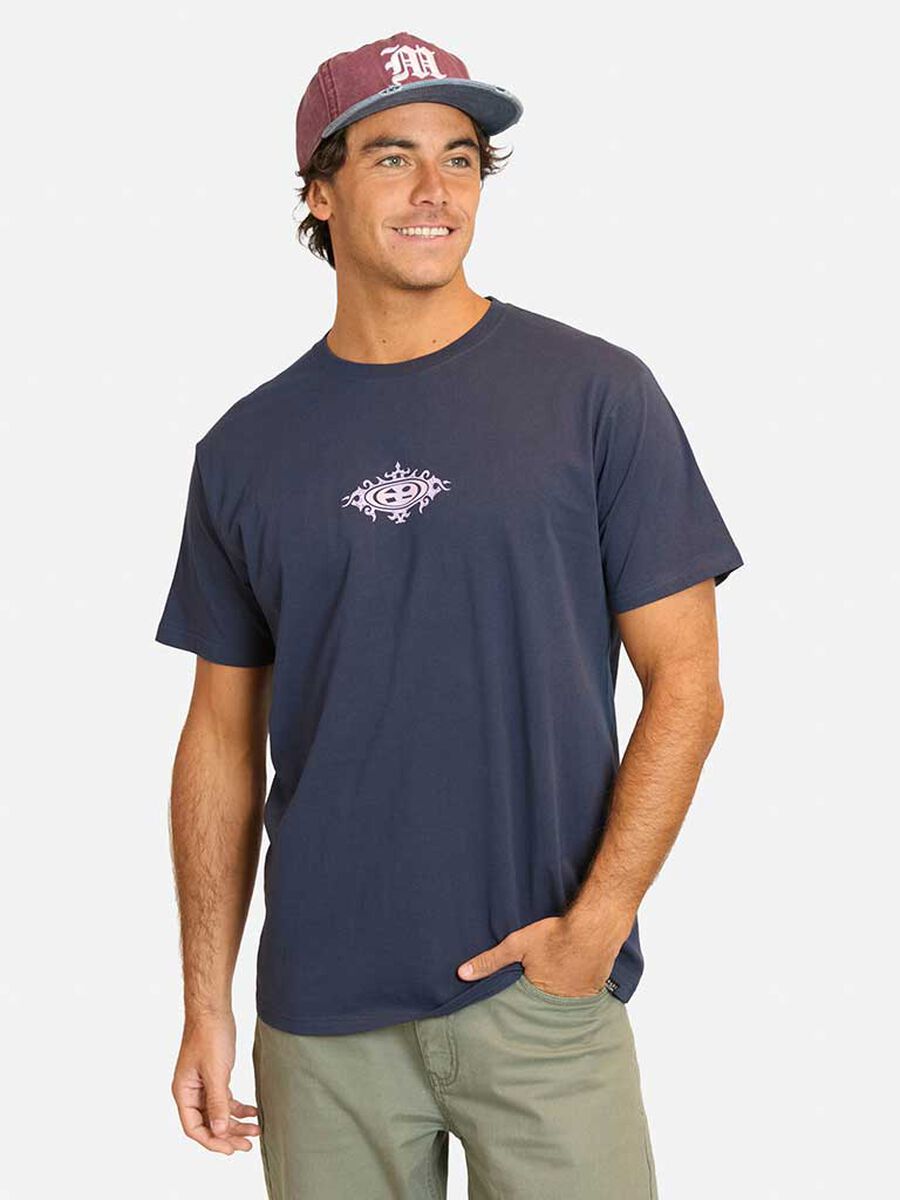 Polera Con Estampado Manga Corta Hombre Maui And Sons