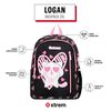 Mochila Xtrem Logan 5XT Gato Negro