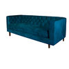 Sof&aacute; Tela Velvet Latam Home Brescia 3 Cuerpos