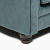 Sofá Barra Design Chesterfield 3 Cuerpos Skin Petróleo