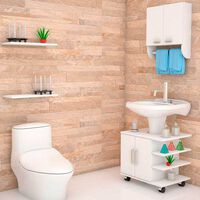 Mueble Lavamanos + Gabinete Organizador TuHome