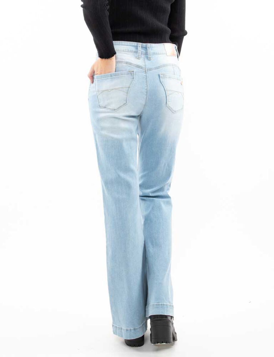 Jeans Flare Mujer Fiorucci